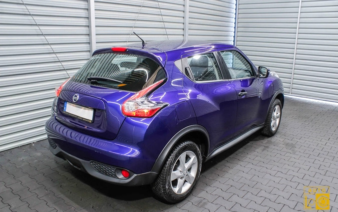 Nissan Juke cena 35555 przebieg: 206000, rok produkcji 2014 z Trzebiatów małe 254